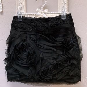 chiffon skirt